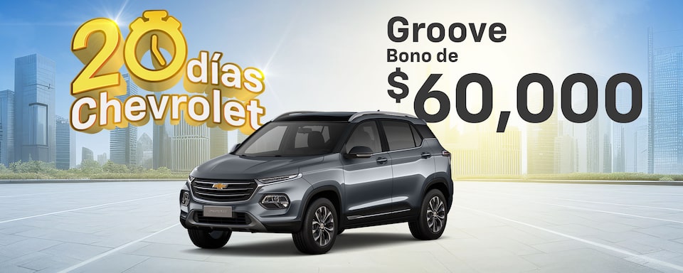 Camioneta pequeña Chevrolet Groove 2025, con innovador diseño exterior, motor de 1.5 L y techo panorámico